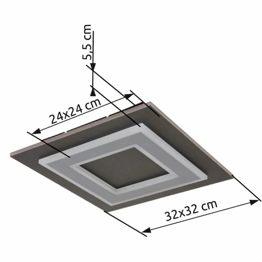 LED-Deckenleuchte Jayden
