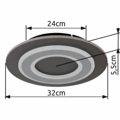 LED-Deckenleuchte Jayden