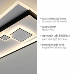 LED-Deckenleuchte Mailak