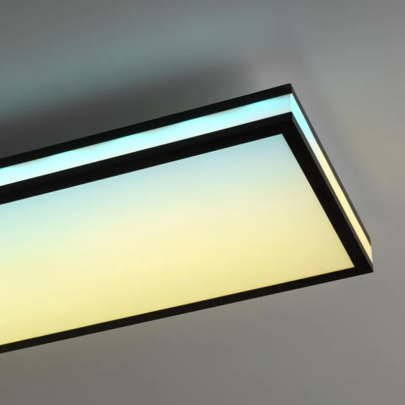LED-Deckenleuchte Mario Black