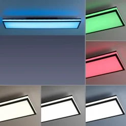 LED-Deckenleuchte Mario Black