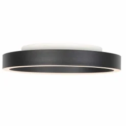 LED-Deckenleuchte Metall, schwarz