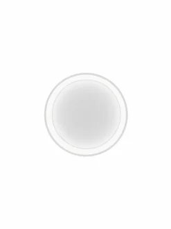LED-Deckenleuchte Metall, weiĂ