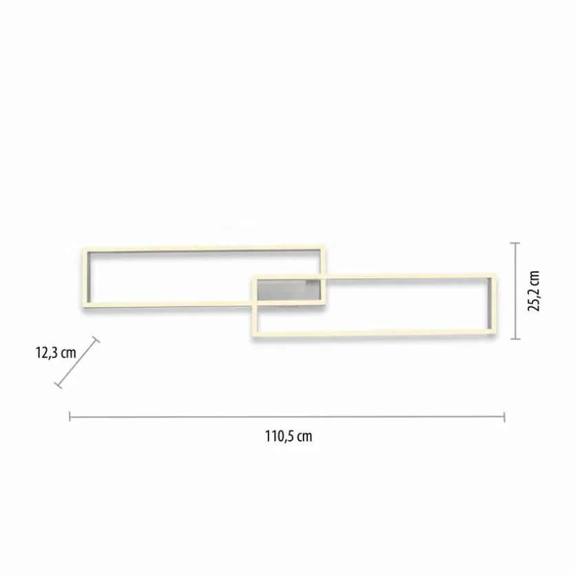 LED-Deckenleuchte Paan