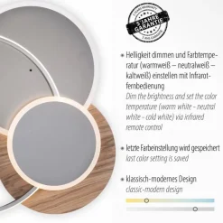 LED-Deckenleuchte Palma
