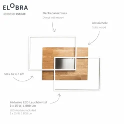 LED-Deckenleuchte Panama