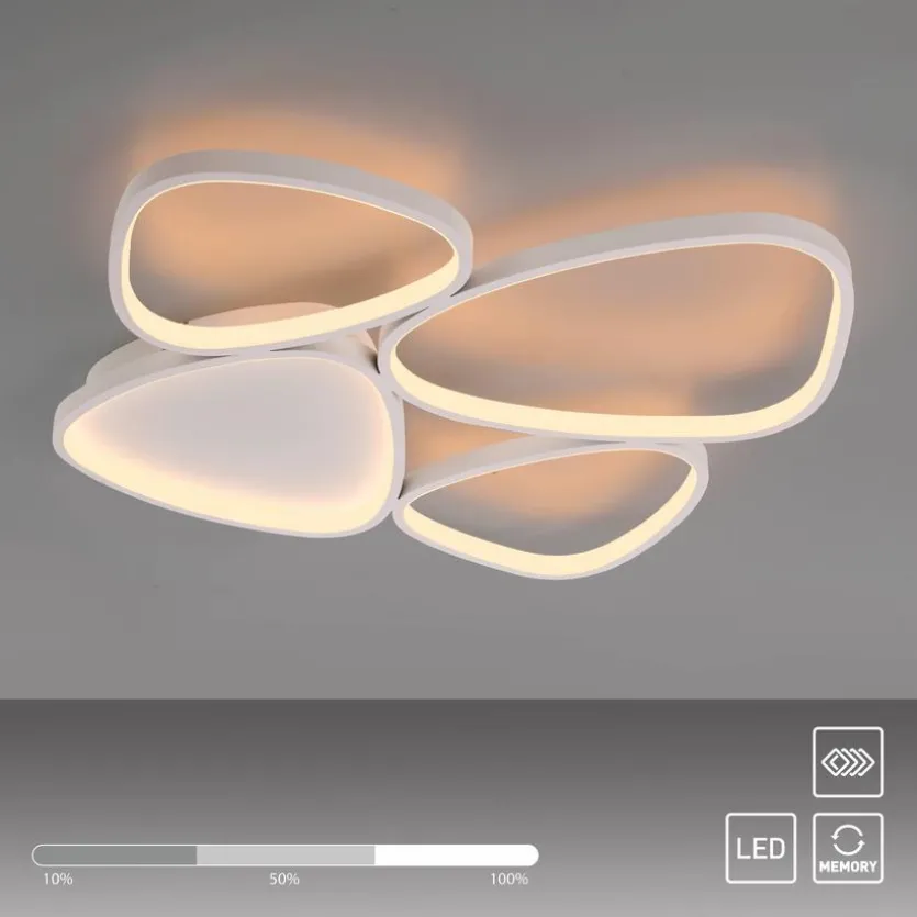 LED-Deckenleuchte Pebbles