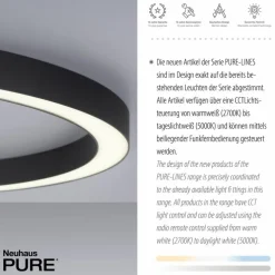 LED-Deckenleuchte Pure Lines