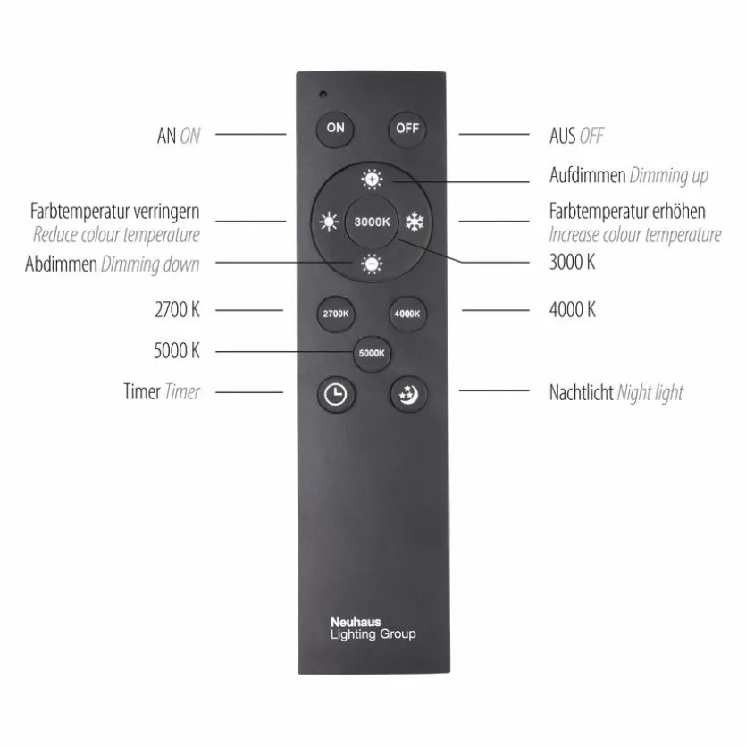 LED-Deckenleuchte PURE-LINES