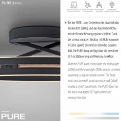 LED-Deckenleuchte Pure Loop