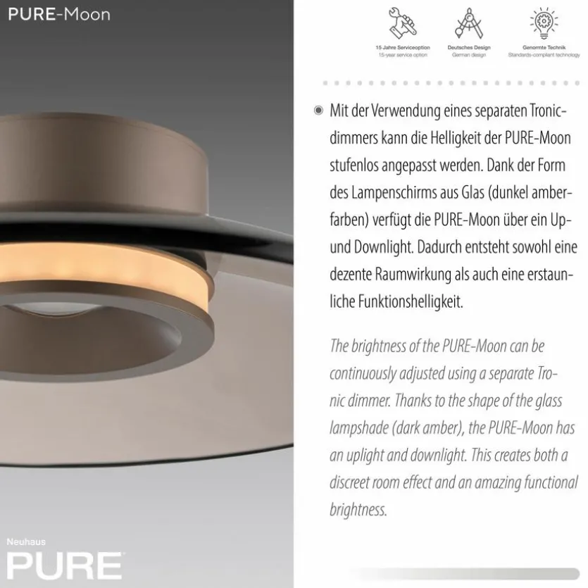 LED-Deckenleuchte Pure Moon