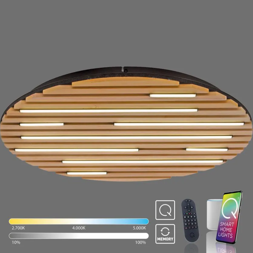LED-Deckenleuchte Q-Akustik