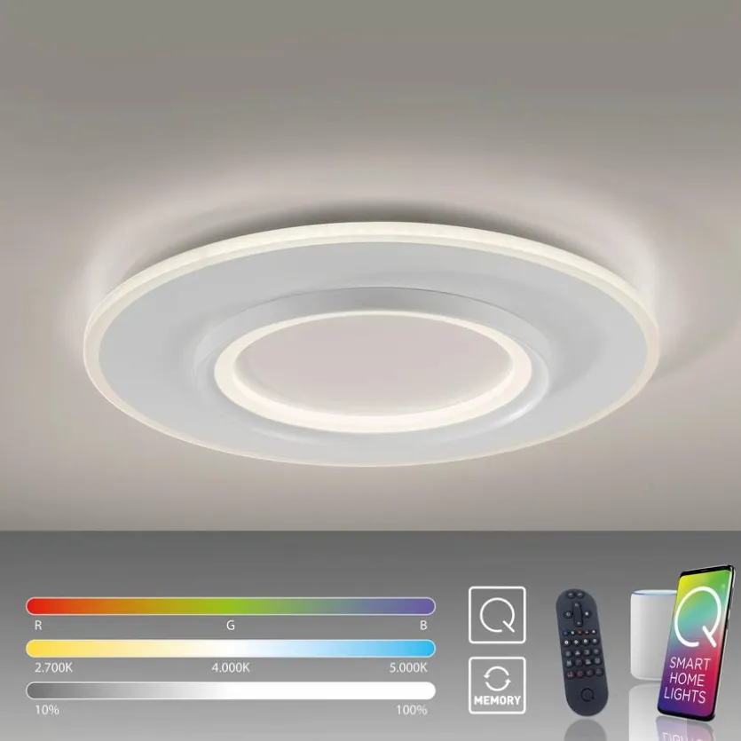 LED-Deckenleuchte Q-Kalina