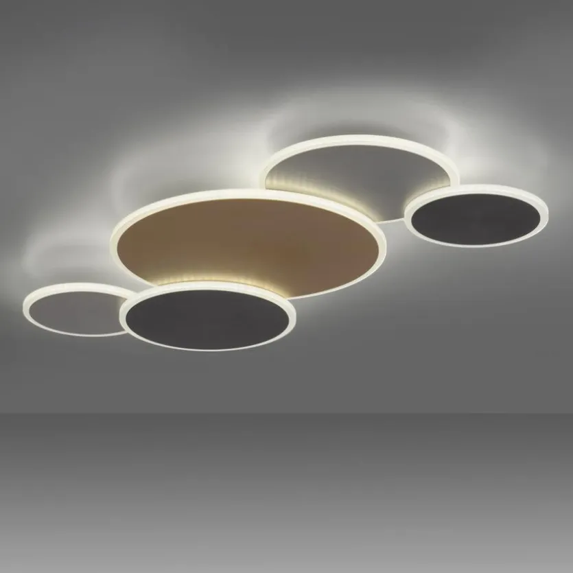 LED-Deckenleuchte Q-Piatto