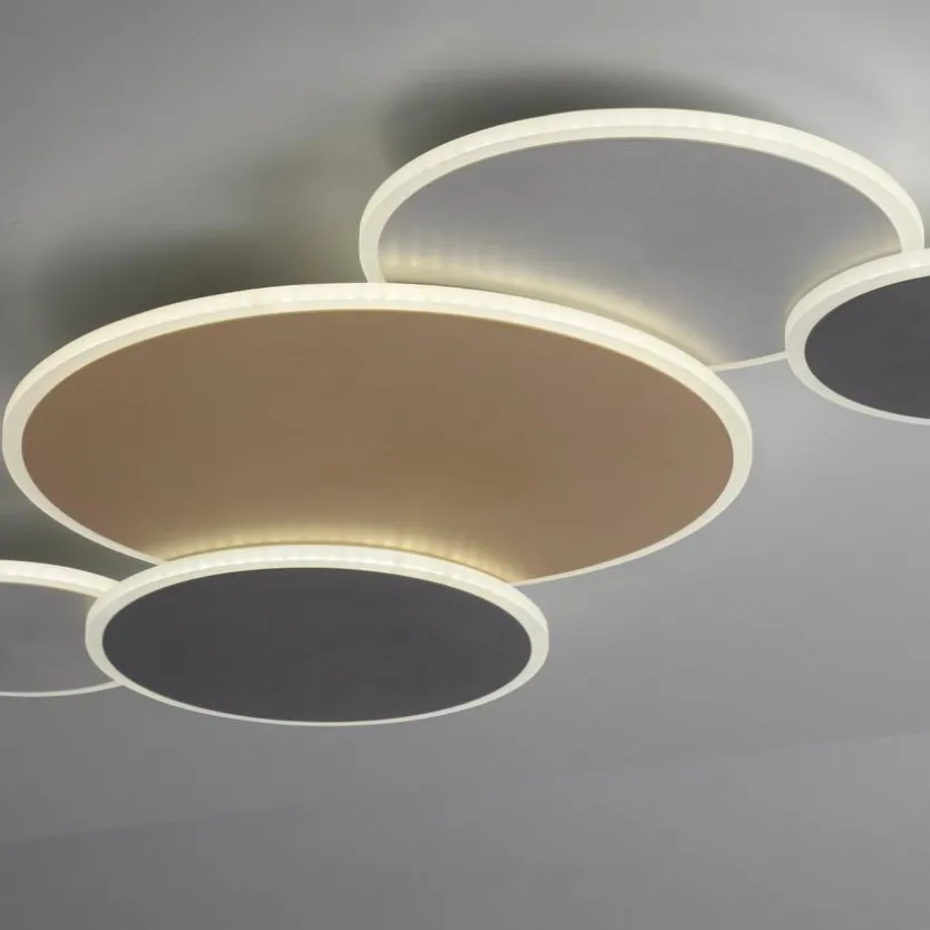 LED-Deckenleuchte Q-Piatto