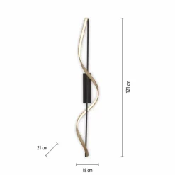 LED-Deckenleuchte Q-Swing