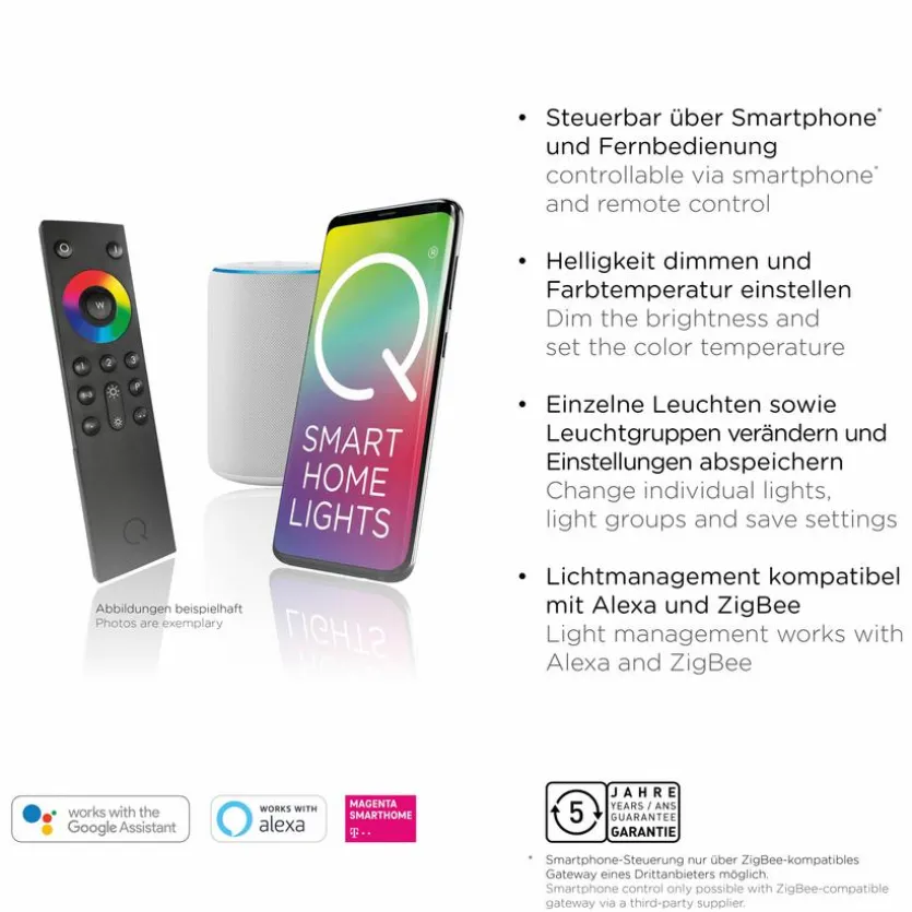 LED-Deckenleuchte Q-Vito