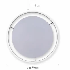 LED-Deckenleuchte Q-Vito