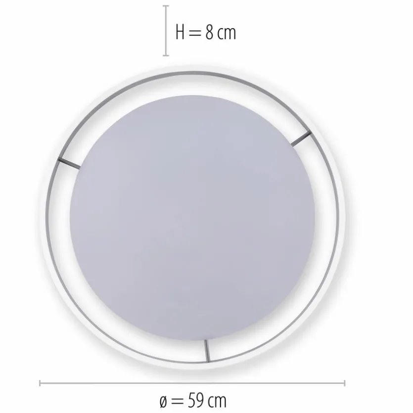 LED-Deckenleuchte Q-Vito