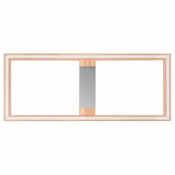 LED-Deckenleuchte Rettangolo