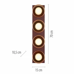 LED-Deckenleuchte RIKA