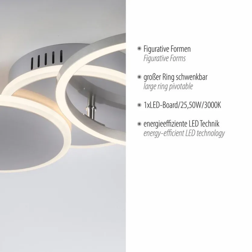 LED-Deckenleuchte Sevent