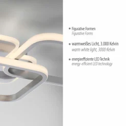 LED-Deckenleuchte Sevent