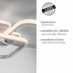 LED-Deckenleuchte Sevent