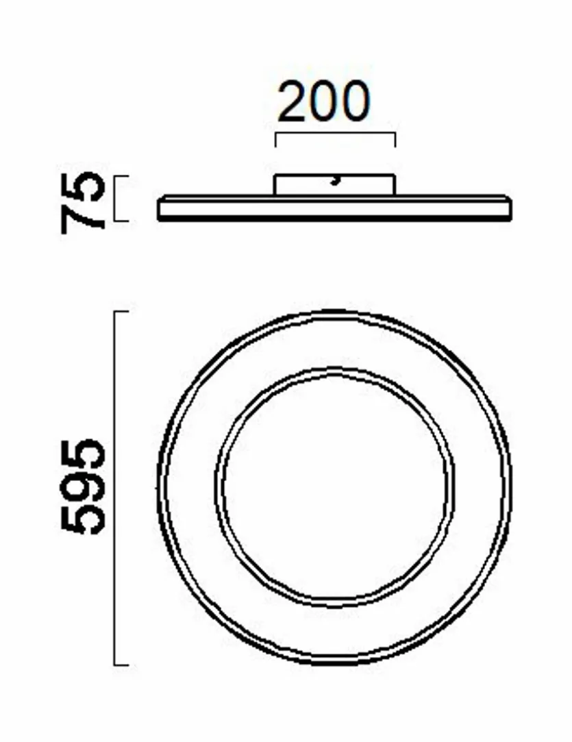 LED-Deckenleuchte Sona