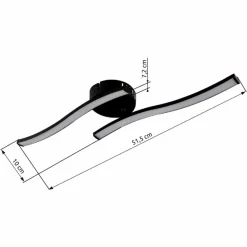 LED-Deckenleuchte Tyler