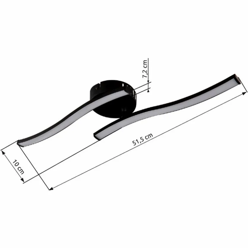 LED-Deckenleuchte Tyler