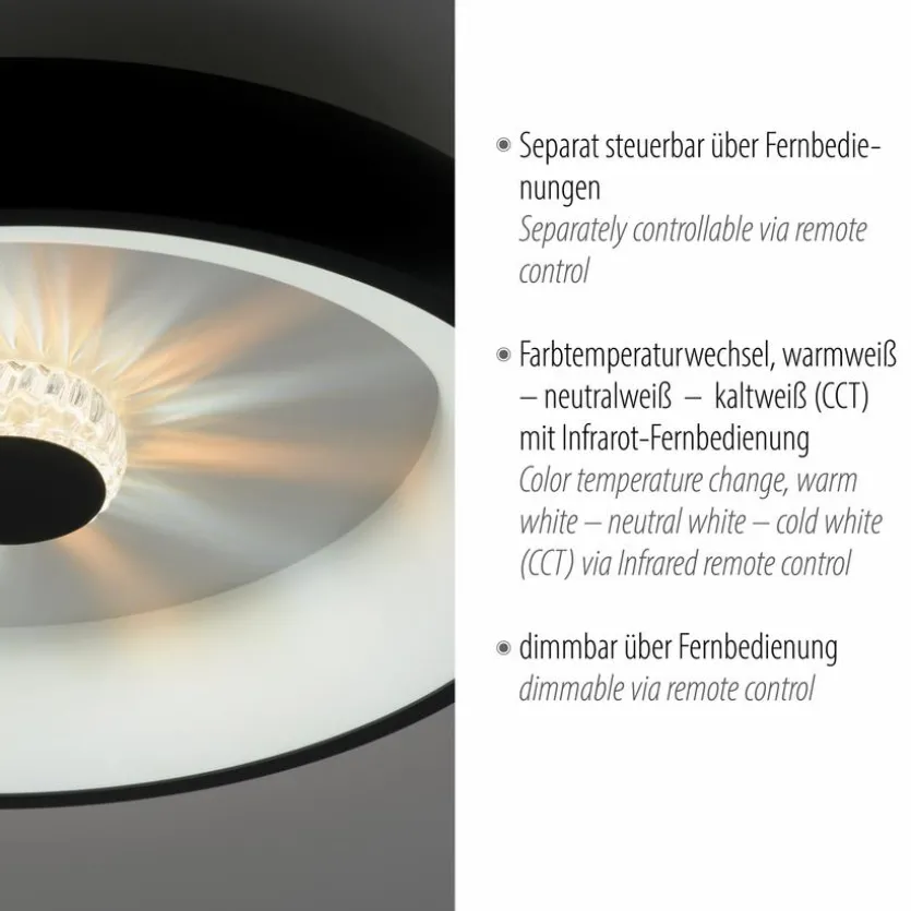 LED-Deckenleuchte Vertigo