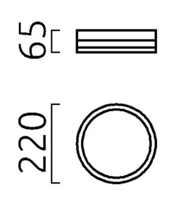 LED-Deckenleuchte Zelo