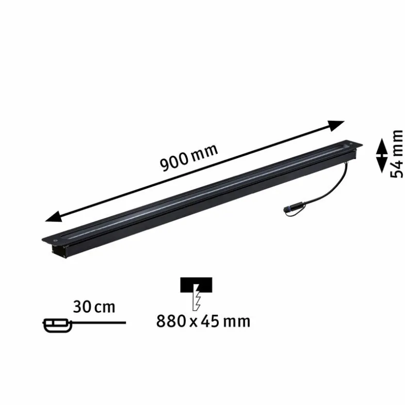 LED-Einbaulichtleiste Plug&Shine