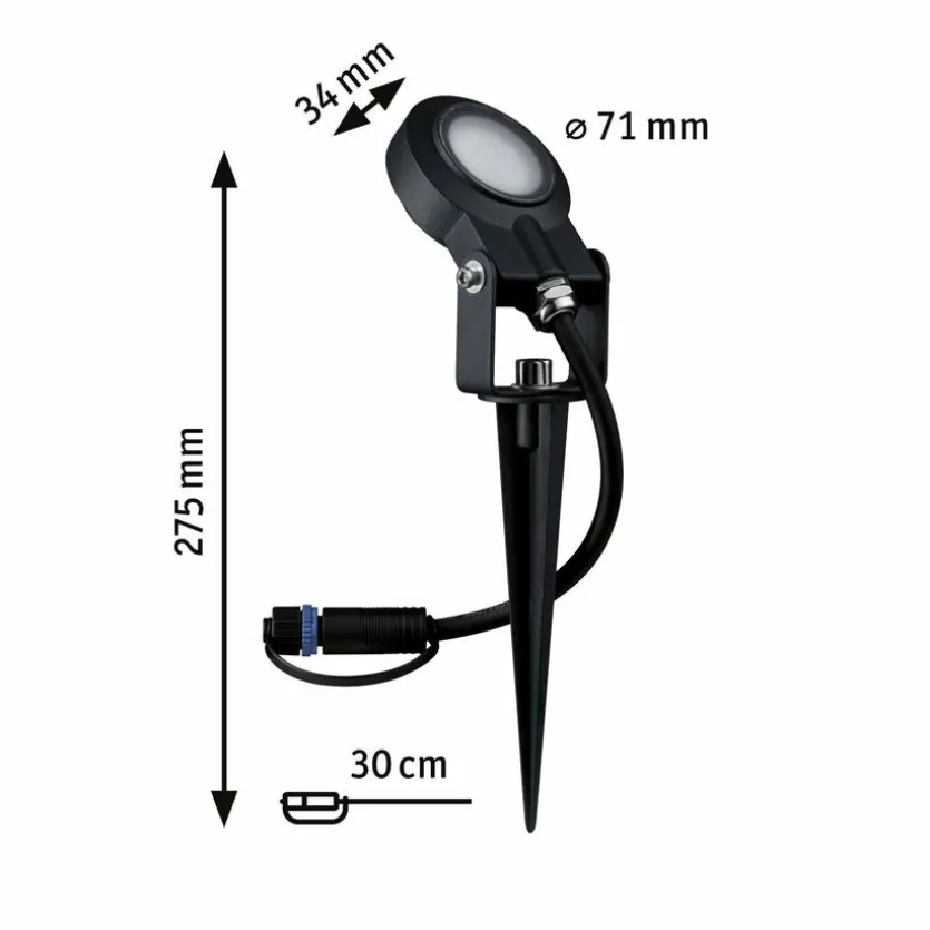 LED-Erdspieß Plug & Shine