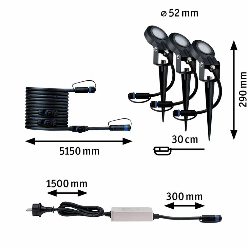 LED-Erdspieß Plug&Shine