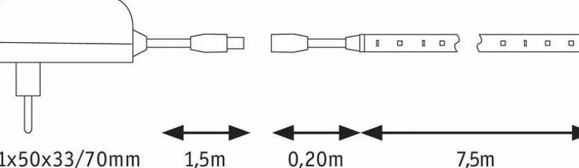 LED-Flexband Simple LED 7,5m