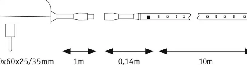 LED-Flexband Simple LED Motion 10m