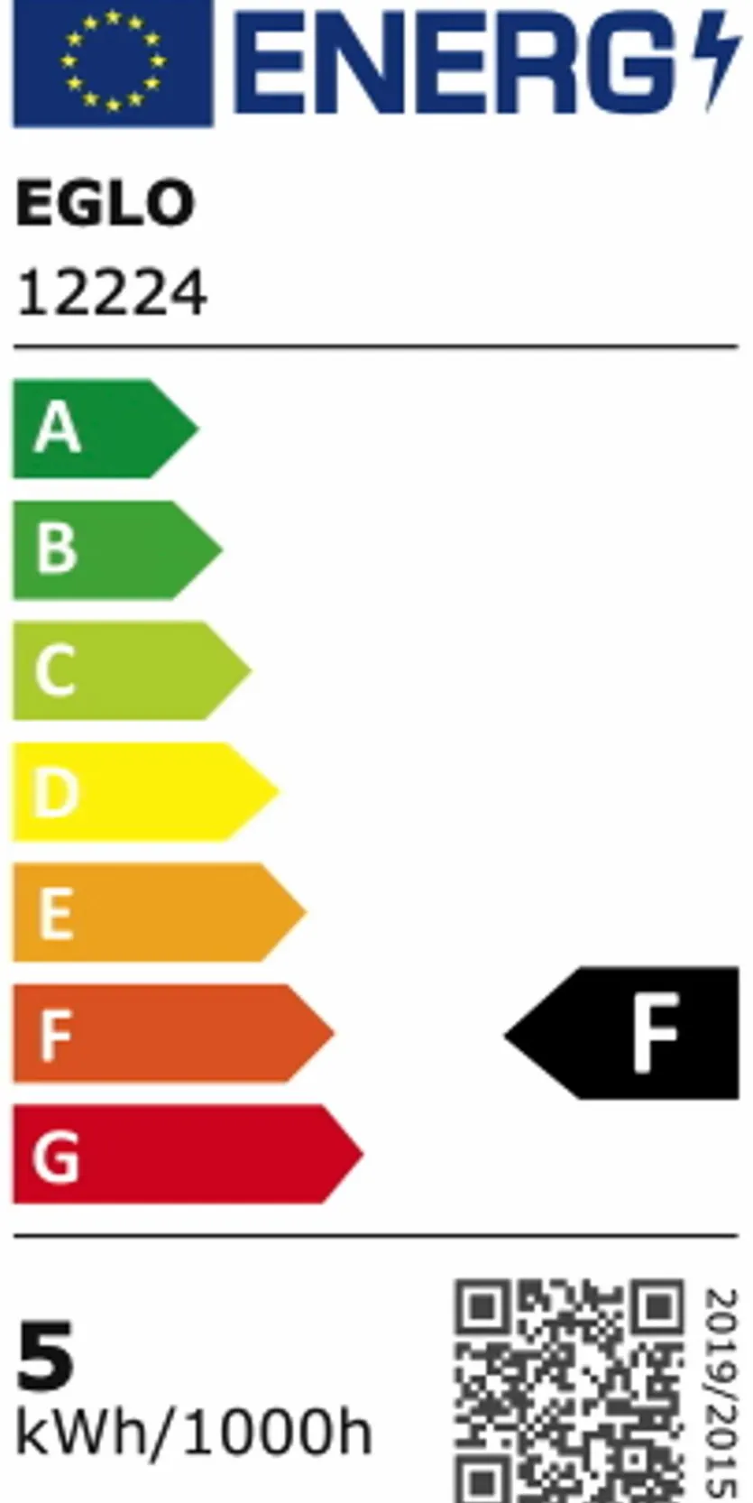 LED-Globeform E27/4,9Watt/Energie F