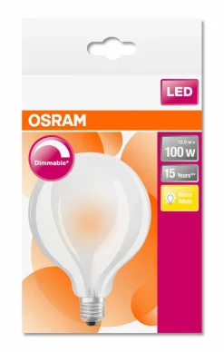 LED-Globeform, matt E27/11 Watt/Energie D