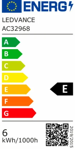 LED-Globeform E27/6 Watt/Energie E