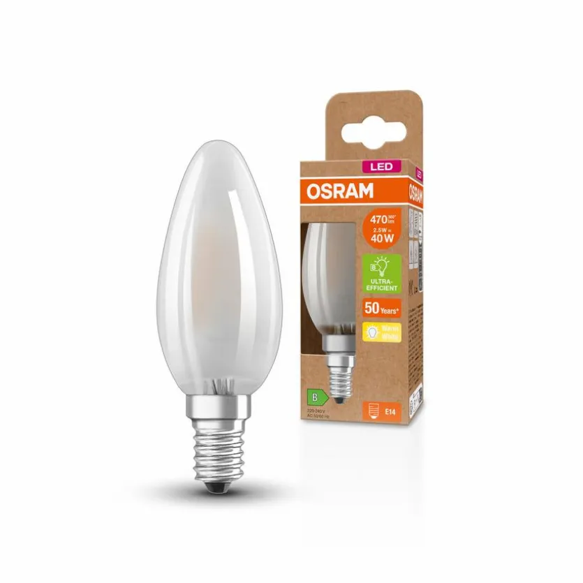 LED-Kerze E14/2,5 Watt/Energie B