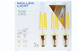 LED-Kerze E14/4 Watt/Energie E