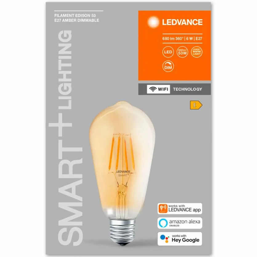 LED-Kolbenform E27/6 Watt/Energie E