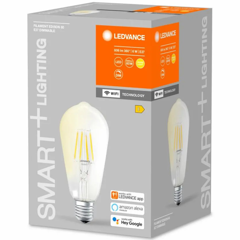 LED-Kolbenform E27/6 Watt/Energie E