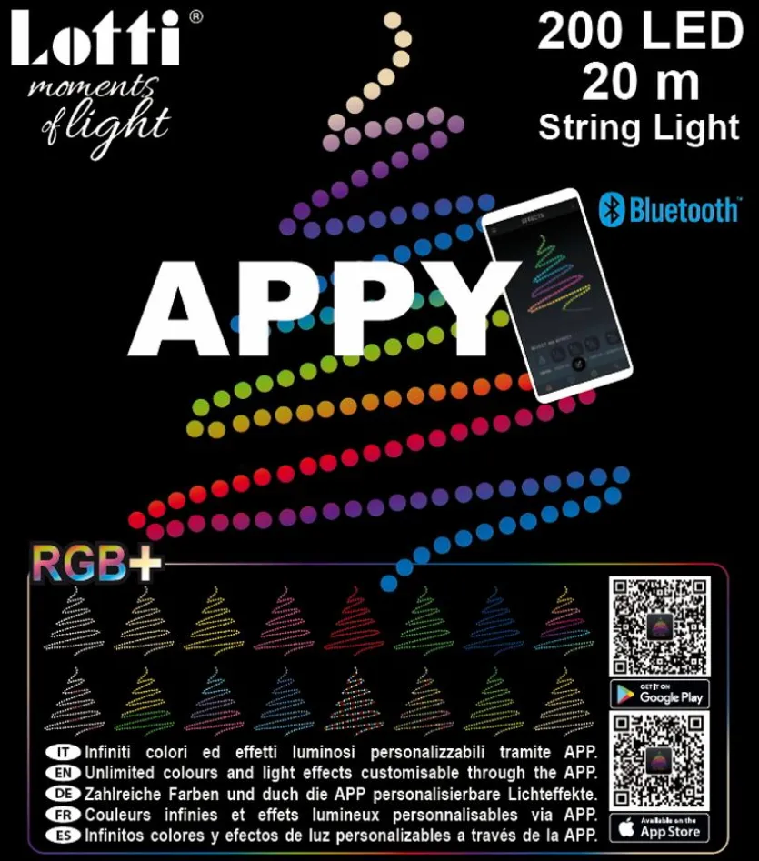 LED-Lichterkette Appy 200