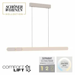LED-Pendelleuchte Adriana Round