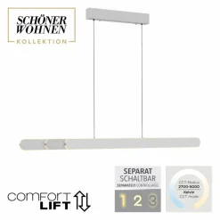 LED-Pendelleuchte Adriana Round