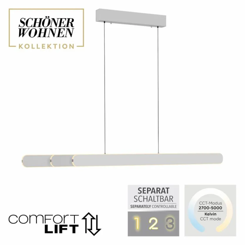 LED-Pendelleuchte Adriana Round