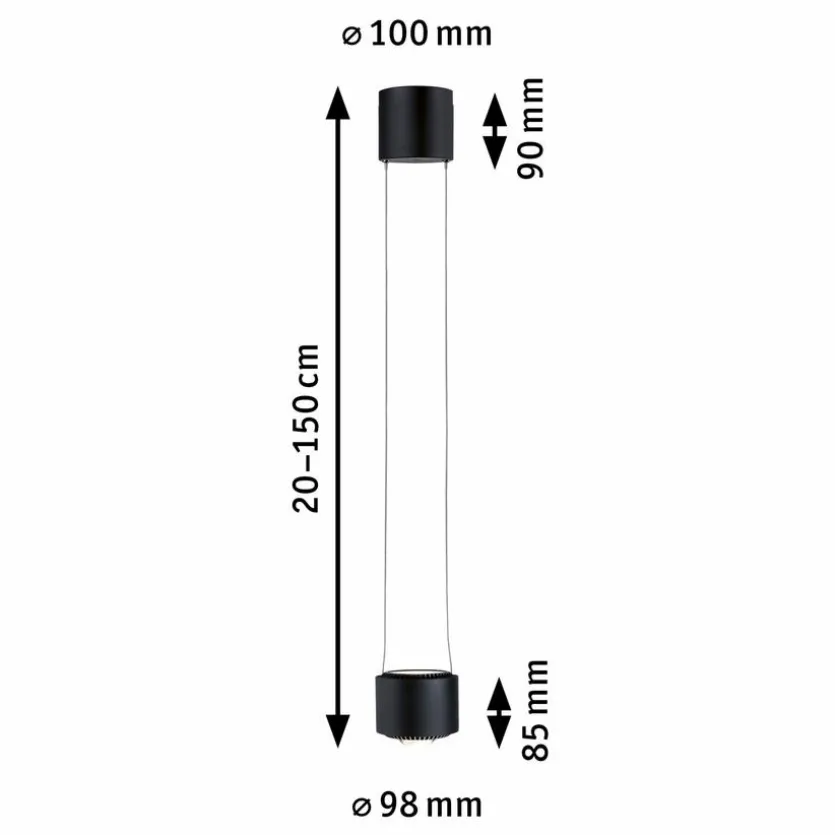 LED-Pendelleuchte Aldan